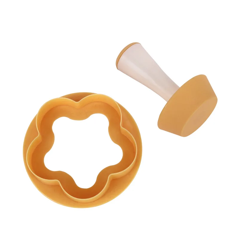 New Design Mushroom Shape Cookie Cutter Set Biscuit Molds set Press Molding Crackers Baking For Children