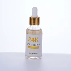 OEM Skin Whitening Anti-aging Moisturizing Repairing Firming 24k Gold Serum For Face