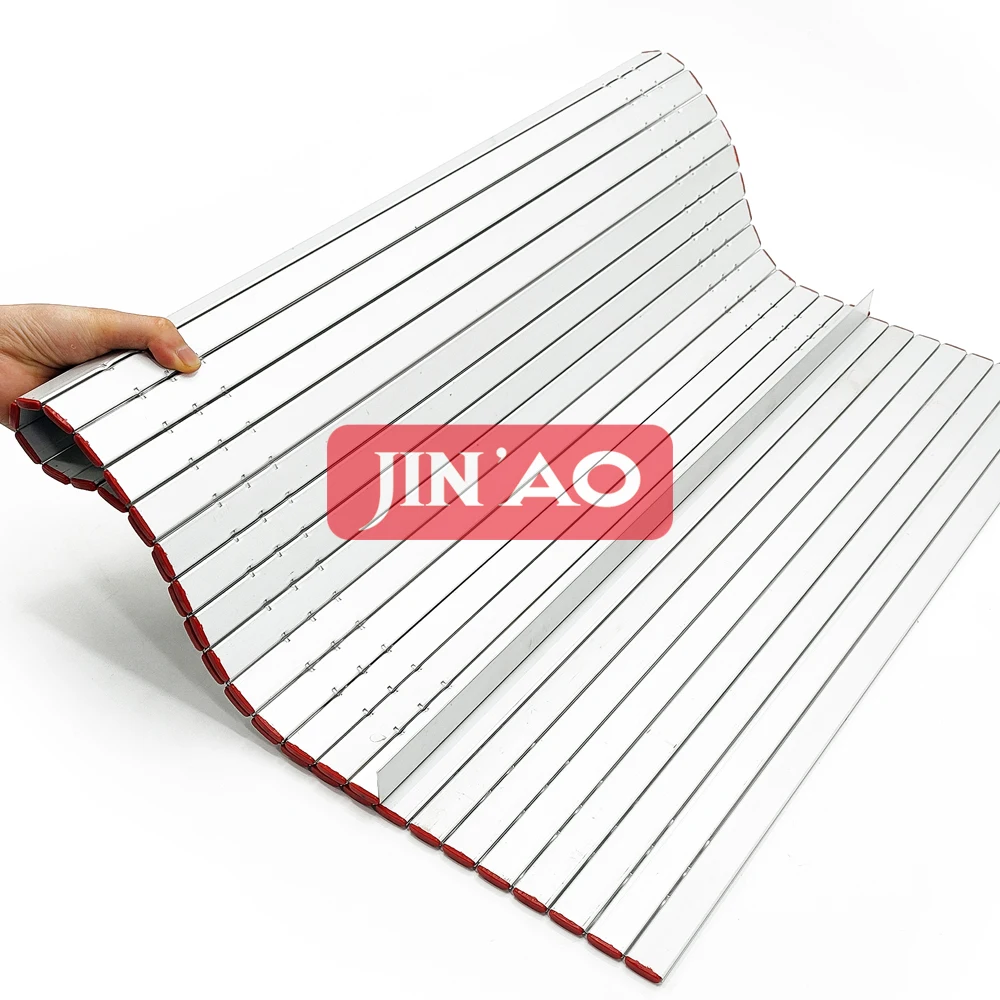 Protection machine guard aluminum apron cover flexible telescopic aluminum bellows covers