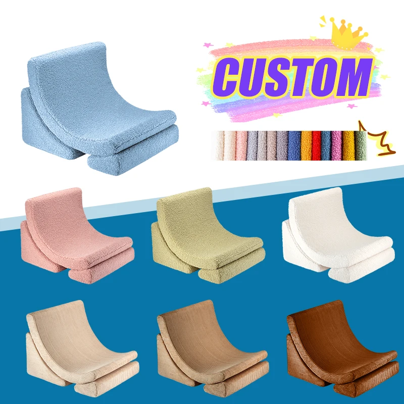 Customized Comfortable Kids Play Sofa Toddler Foam Combination Baby Sofa Set Safety Soft Mini Kids Play Sofa For Reclining