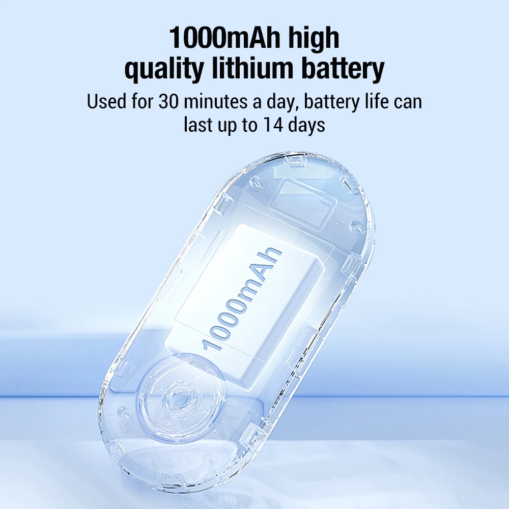 Smart Pulse Therapy Insomnia Anxiety Relief Ear Clips CES Microcurrent Sleep Aid Device