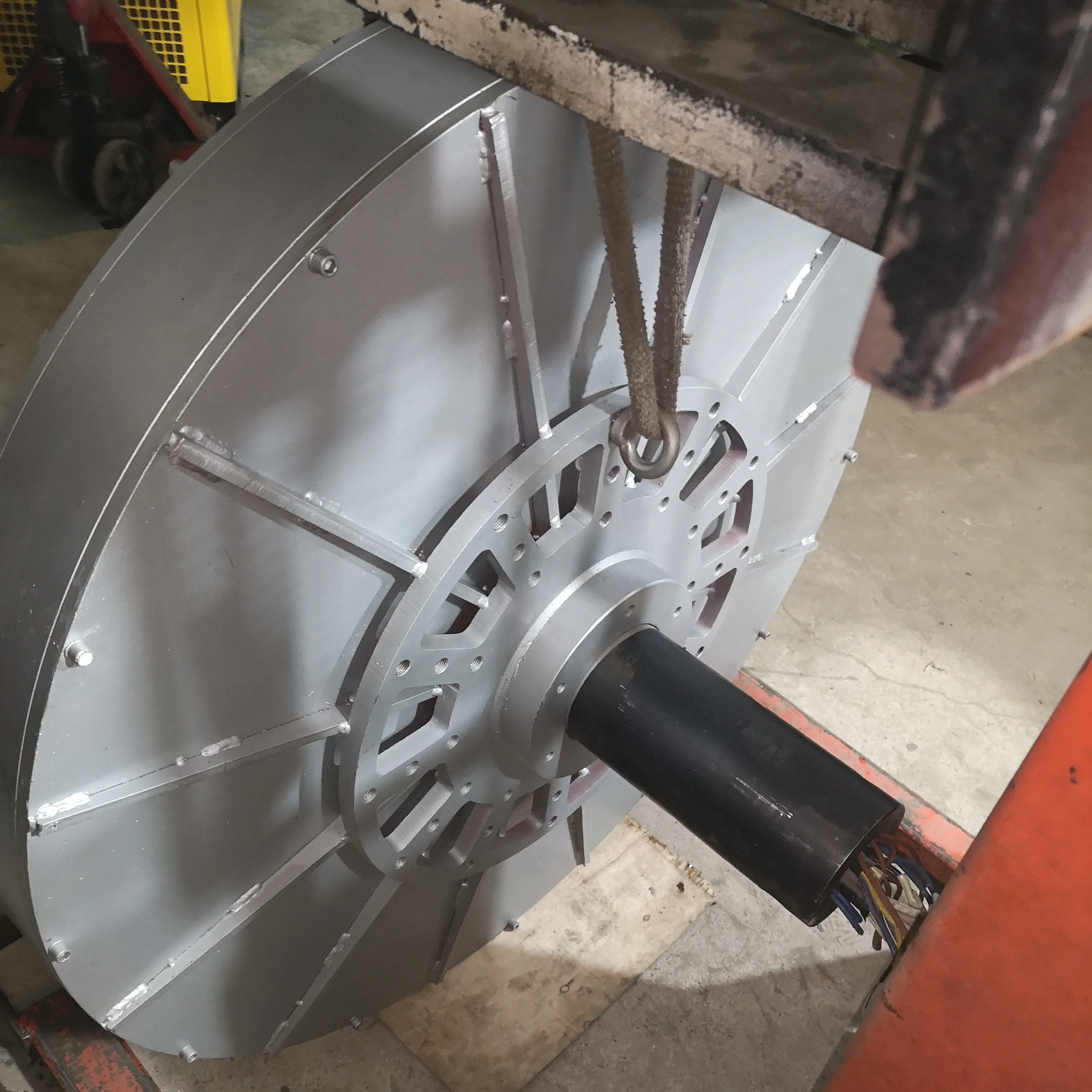 100kw 300rpm Axial Flux Coreless Maglev Generator Permanent Magnet Alternator