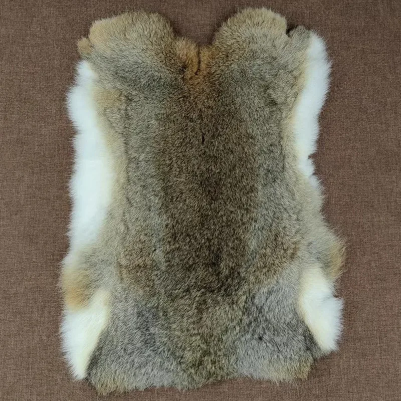 China Supplier Top Quality Real Rabbit Fur Natural Rabbit Skin Rabbit Skin Price With Factory Price