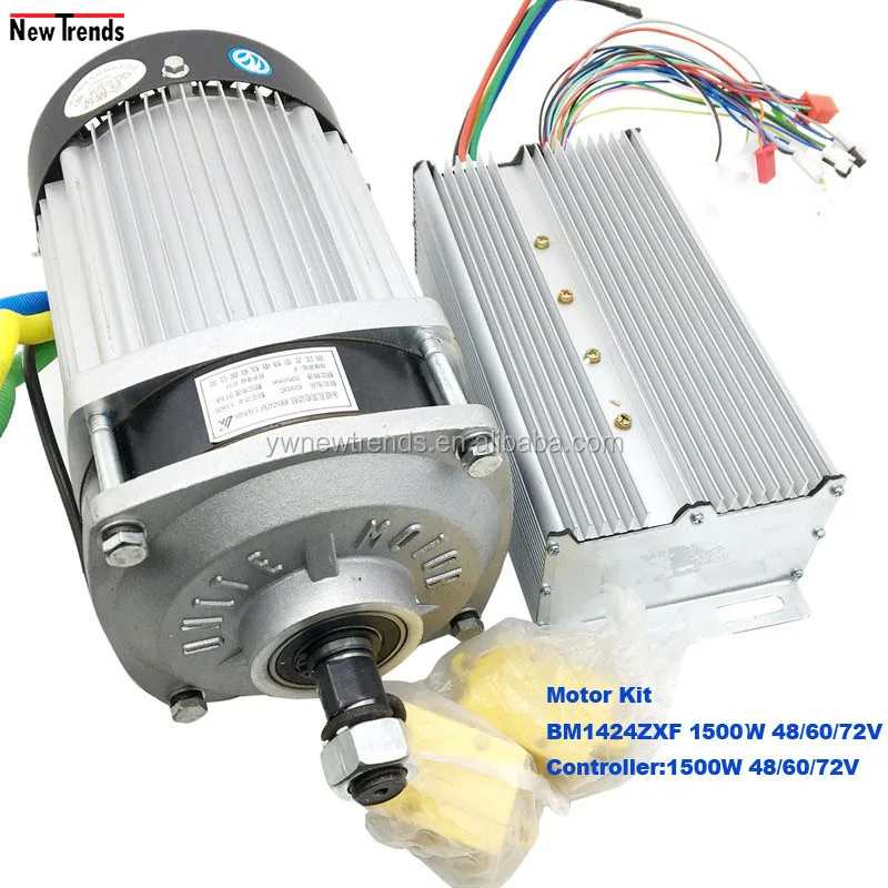 BM1424ZXF 1500W 48V 60V 72V Controller with Medium & Heavy Load Electric Tricycle  Brushless DC Motor Conversion Kit