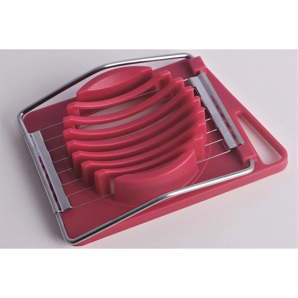 Egg And Fruit Slicer Hand Plastic Stainless Steel Kitchenaid Classic Egg Potato Cutter Slicer With Stainless Steel Wires