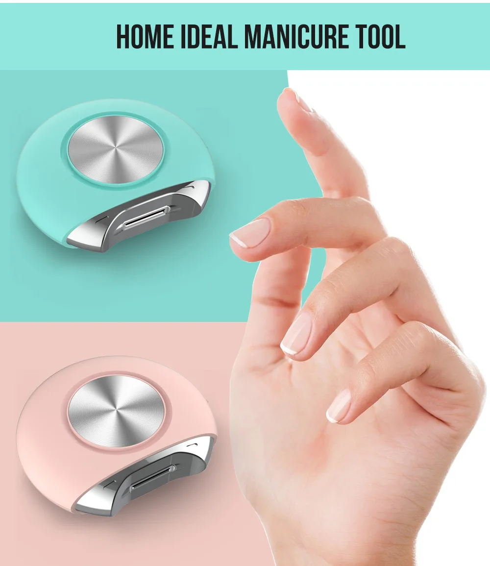 Baby Manicure Tool Smart Safety Electric Clippers Cutter Scissors Trimmer Automatic Nail Clipper.jpg