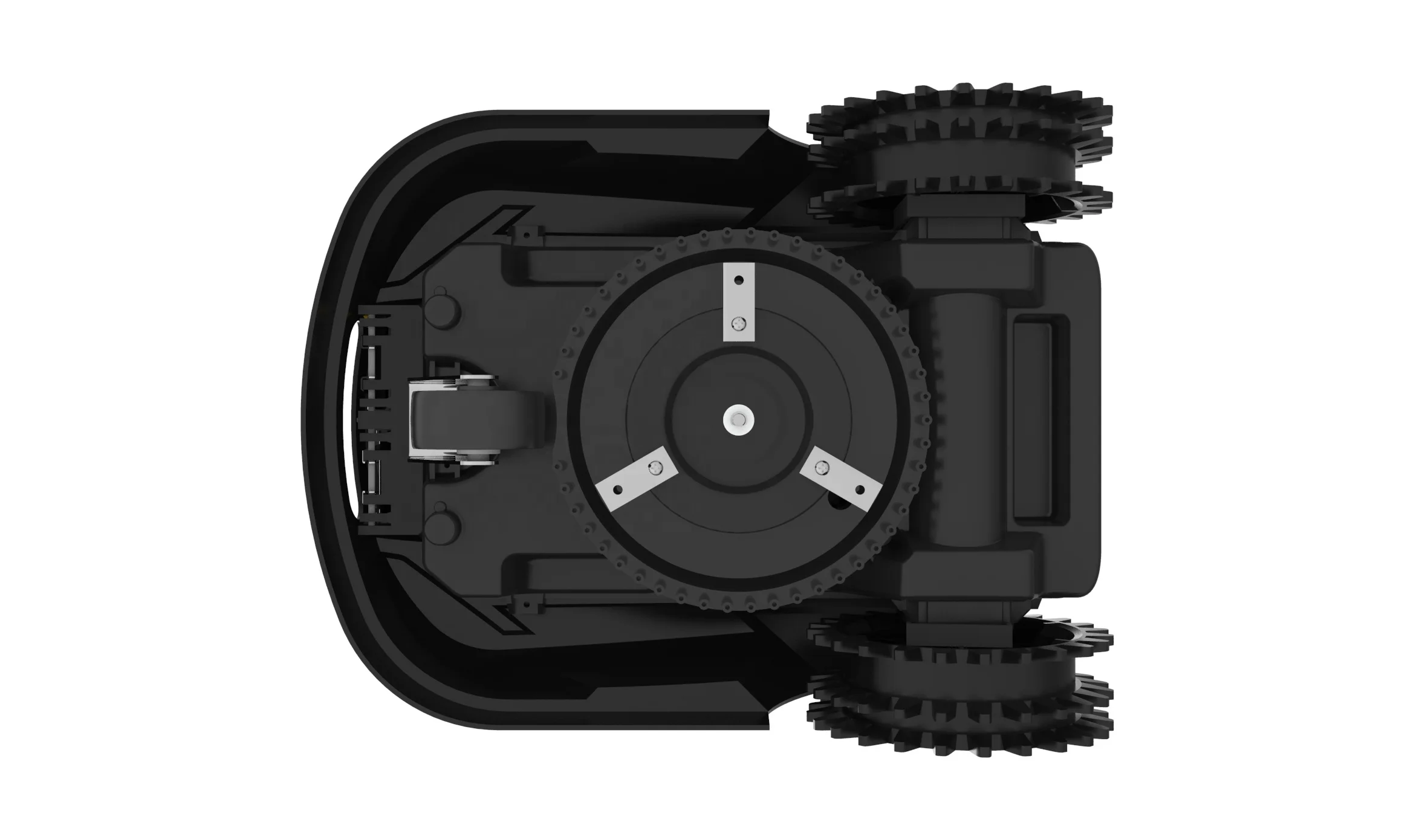 ,E1800ST robot lawn mower 1000m2 automatic and easy to operate