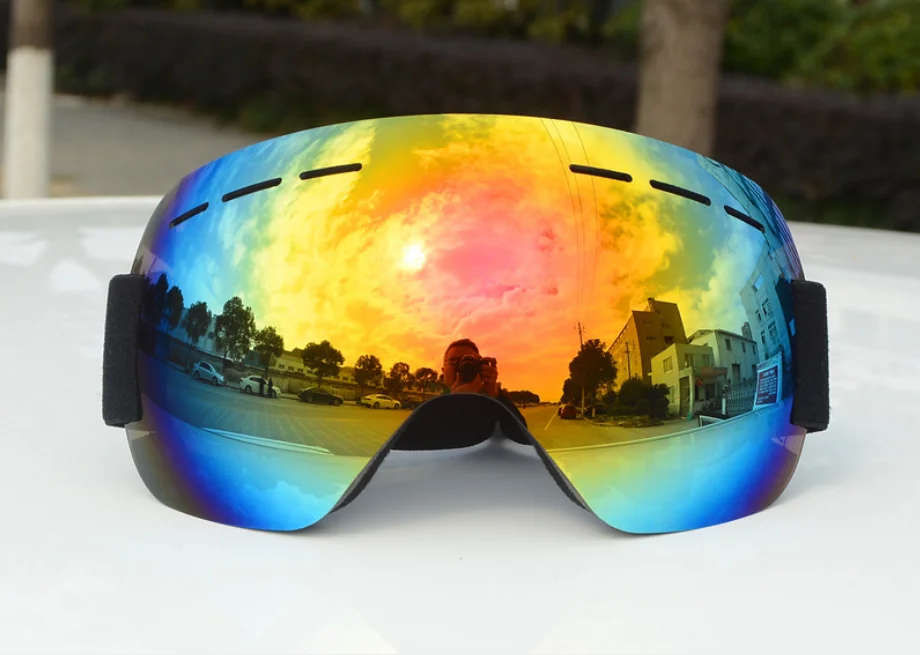 
2021 wholesale cheap frameless upscale snowboard ski snow goggles 