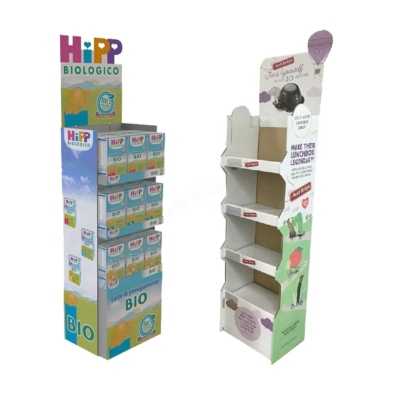 Картонная выставочная витрина для книг