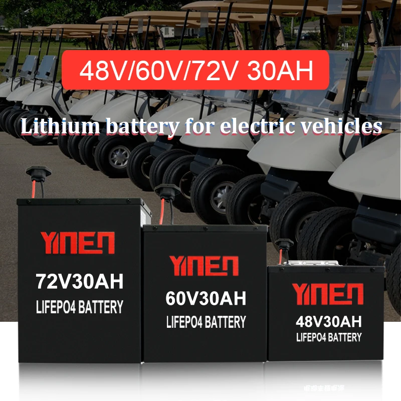 48V 60V 72v 30ah 40ah 50ah lithium battery pack electrical battery for Sightseeing vehicles Electric Wheelchairs