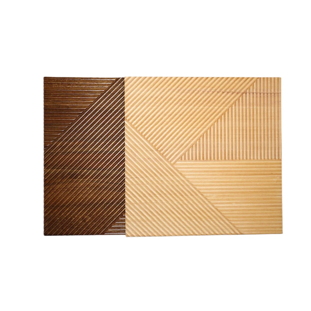 Minimalist Indoor Slat Wall Panels Modern Wood Grain Decorative 3D Cladding Sheet for Living Room,office and Hotel Applications