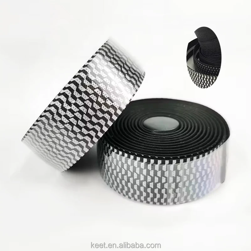 Factory Oem Road Bike Handlebar Tape Pu Color Handle Bar Tape High Elasticity Eva Breathable Bicycle Handle Wrapped