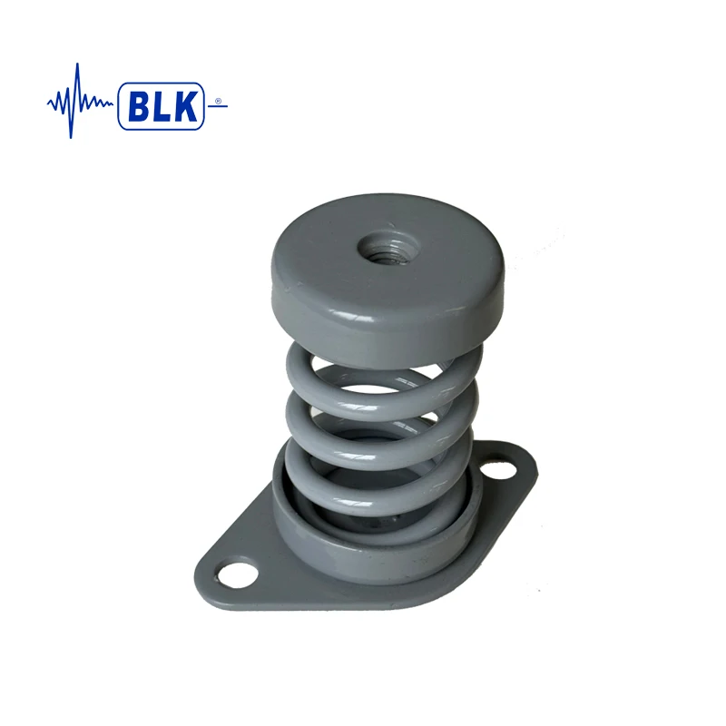 Cheap Custom Baking Paint Anti-Rust Outline Border Spring Isolator Absorber For Air Compressor