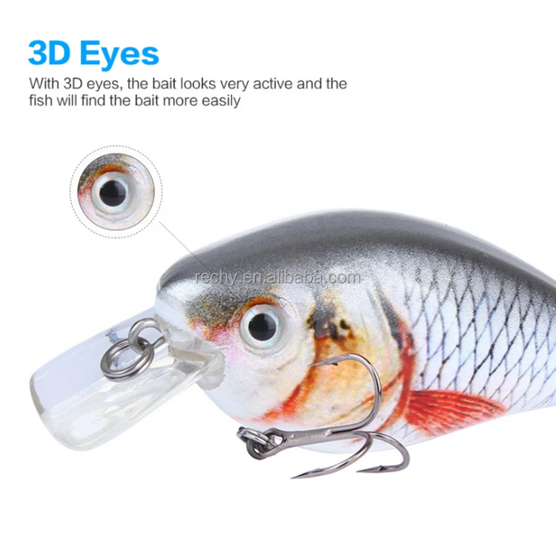 Crankbait Wobbler Artificial Lures Floating Fishing Lure Predatory Fish such as Pike Zander Perch Catfish