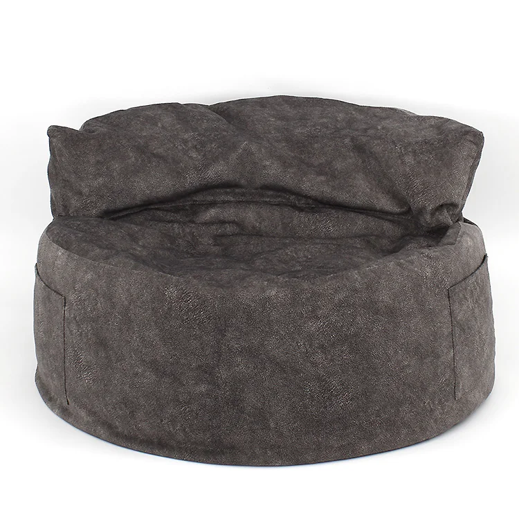 Мягкий хлопковый большой круглый чехол с памятью, гигантский игровой мешок, диван-стулья