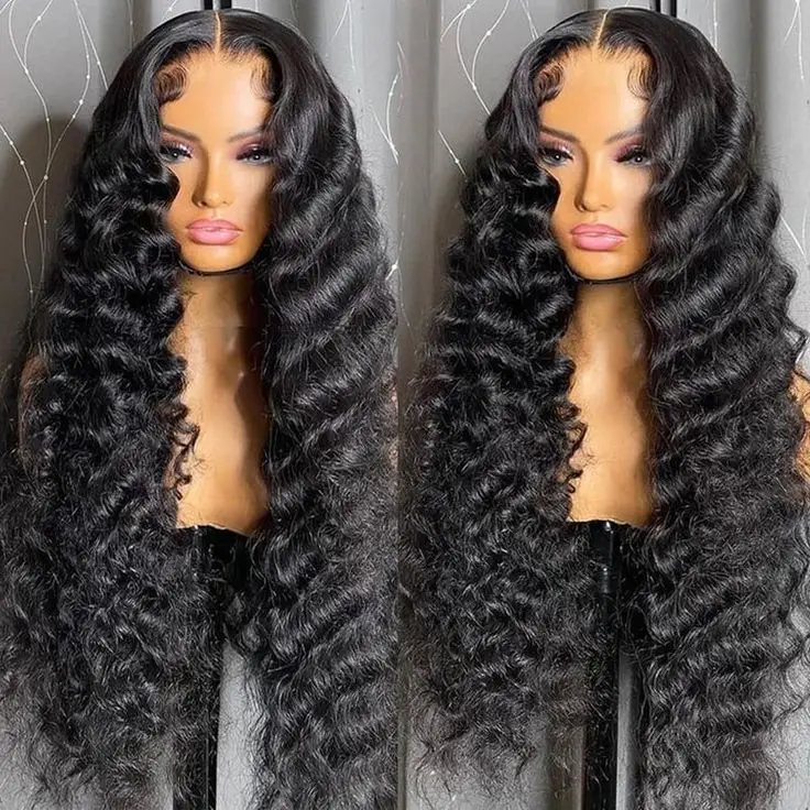 EB Wig Female Medium Dyed Brown Golden Short Hair Wigs Highlight Bob Wig With Bangs for Women