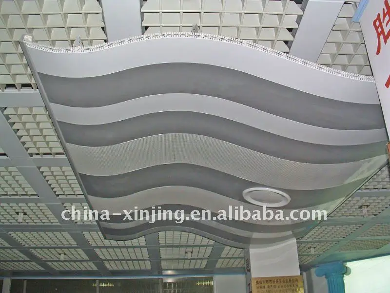 Multifunctional Outdoor Twist Aluminum Curtain Wall Facade Panel Metal Ceiling Panel Sheet