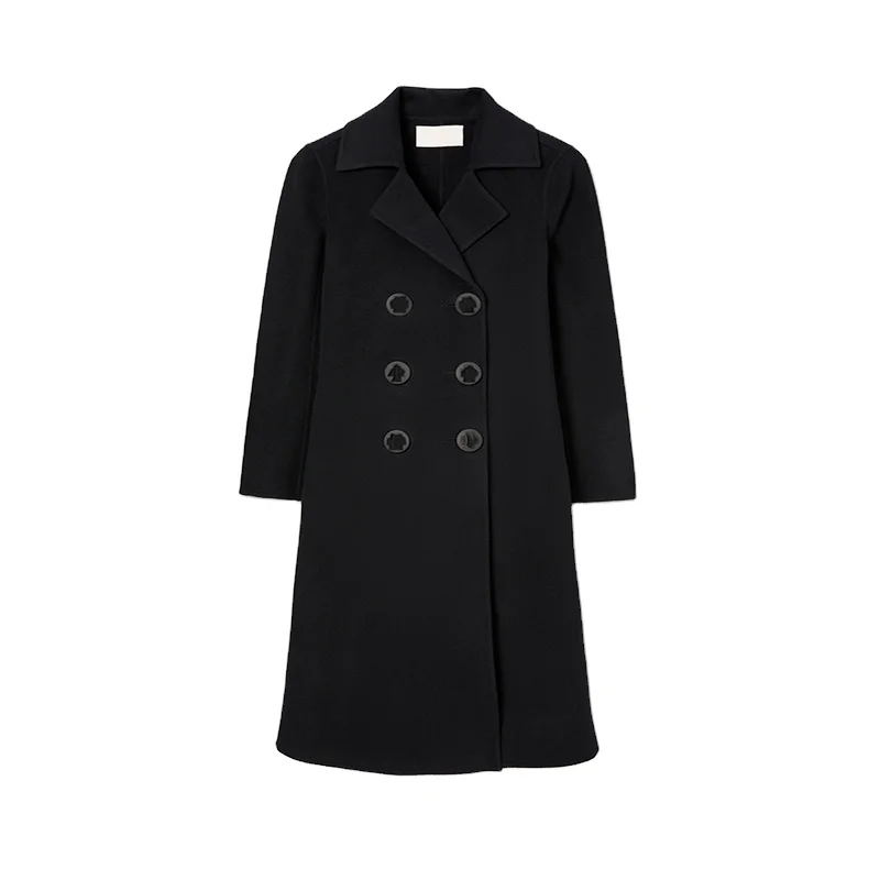 Wholesale Women Long Sleeve New Korean Mid Length Trench Coat For Women Popular Overcoat For Spring Autumn