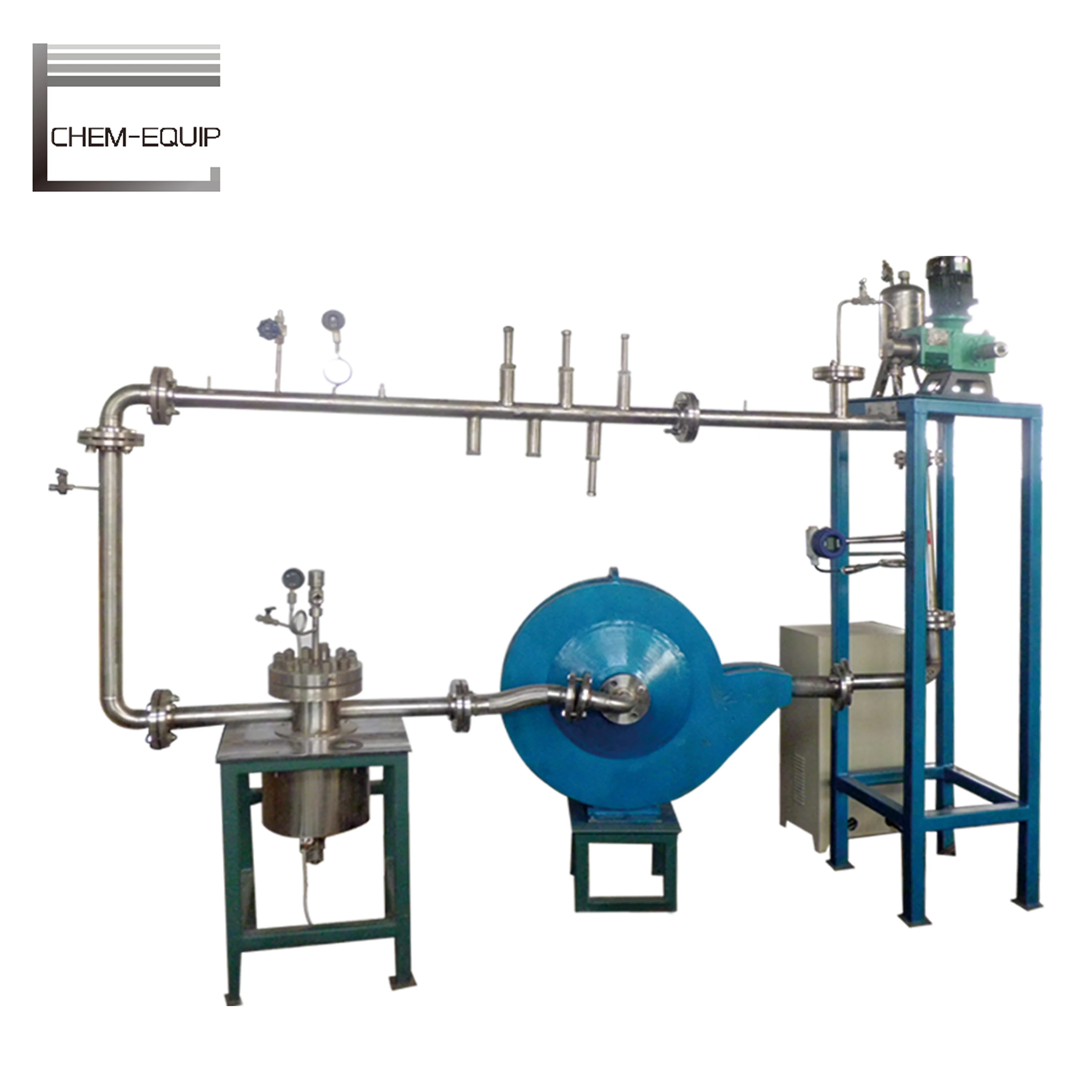 Fixed bed reactor for biomass pyrolysis/polyethilene tubular reactor chemical reactor