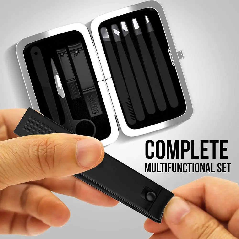 
Professional 9pcs Nail Clipper Set Pedicure Manicure Set for Women 