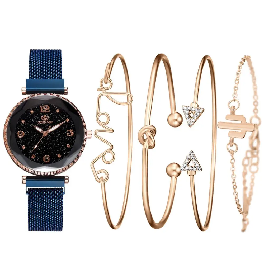 2019 Hot selling quartz ladies watch bracelet set wholesale
