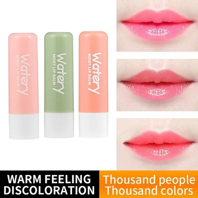 Organic Avocado Strawberry Peach Lip Balm Hand Cream Moisturizing Skin Care Gifts Set