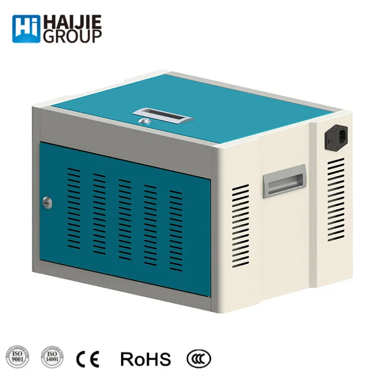 Low Price Laptop Charging Trolley Locking Laptop And Tablet Charging Station Cart