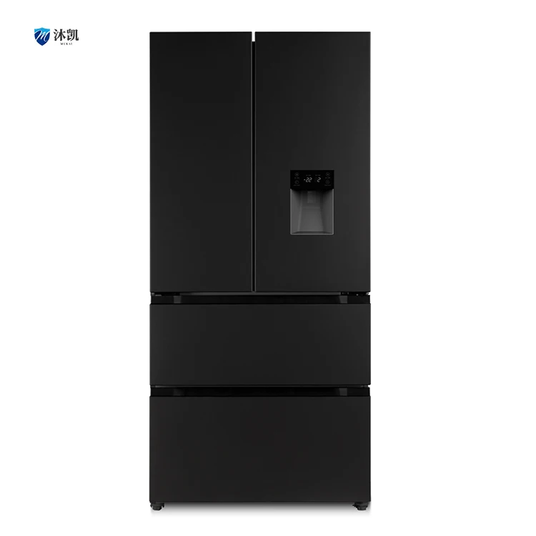 Inverter French 4 Door 586L Home Electric Portable Stainless Steel Compressor Air Cooling Frigo Smart En Acier Inoxydable 220