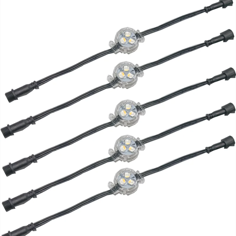 1903 30 мм светодиодные точечные огни RGB led 12 В струнный свет индивидуально адресуемый водонепроницаемый полноцветный светодиодный пиксельный