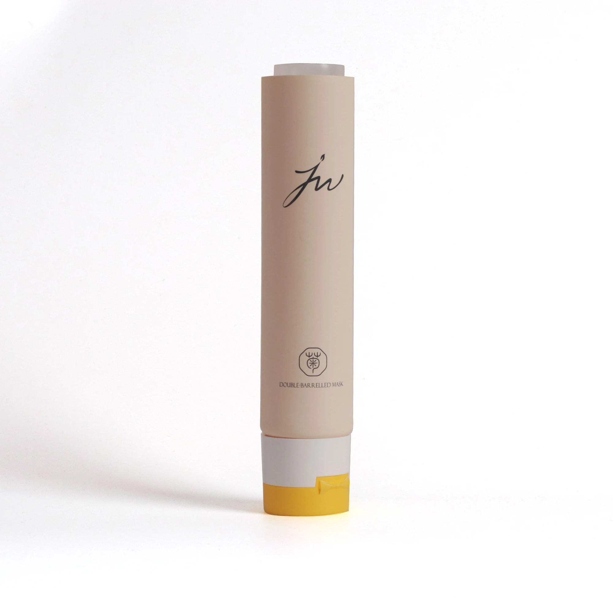 Empty Hand Cream Tube Dual Chamber Body Lotion Tube Cosmetic Dual Squeeze Lotion Tube For Skin Care