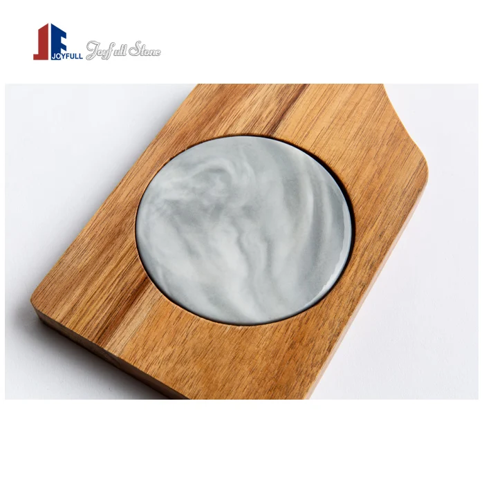 
Natural marble cheese board stone plates white marble 