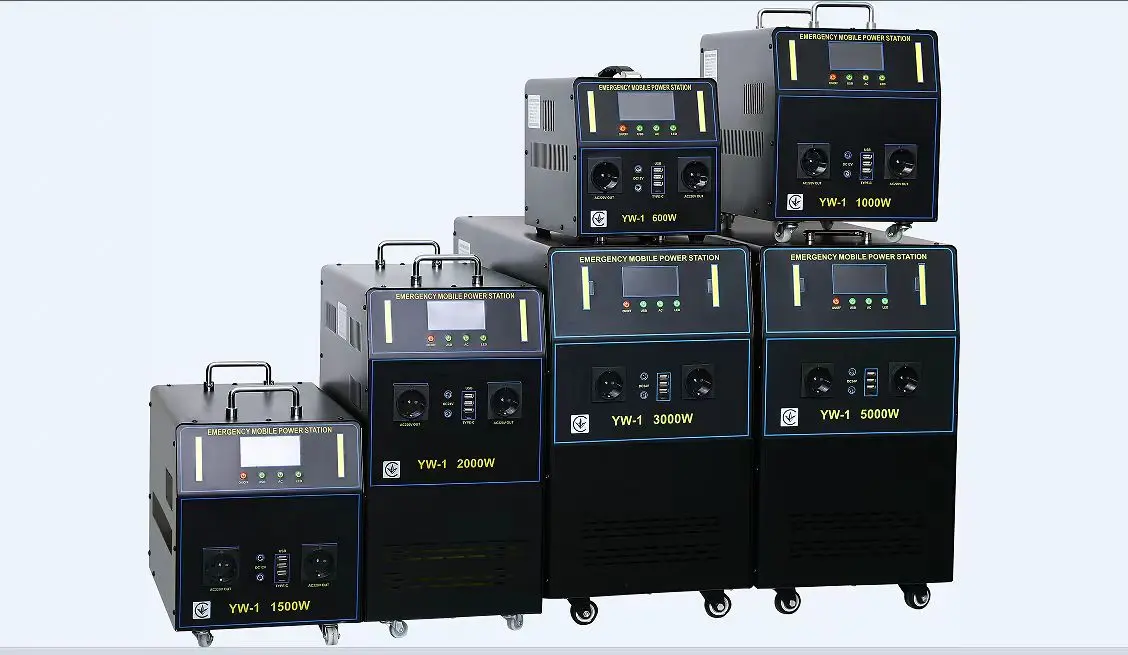 Портативная электростанция портативная для аварийного питания 600W- 5000W