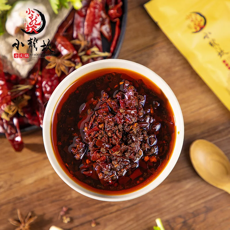 
198g Vegetable Oil Soup Base for Hotpot Spicy Seasoning Paste 