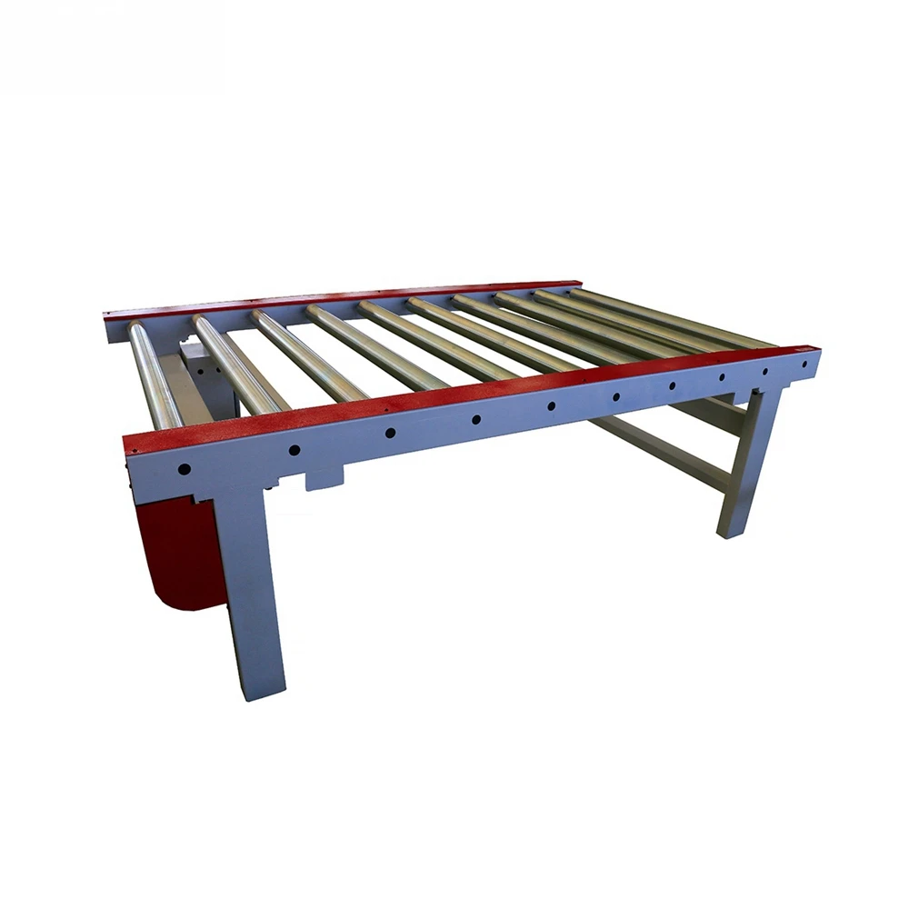 conveyor machine for woodworking roller conveyor feeding equipment