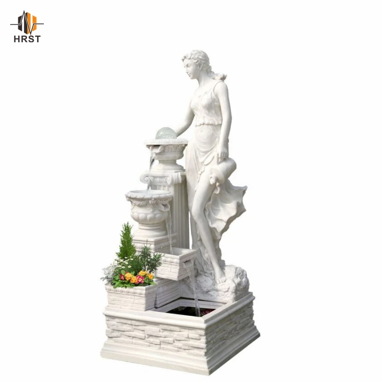 Fountain Statues Sculpture Fountain Lady Water Fountain Factory Price