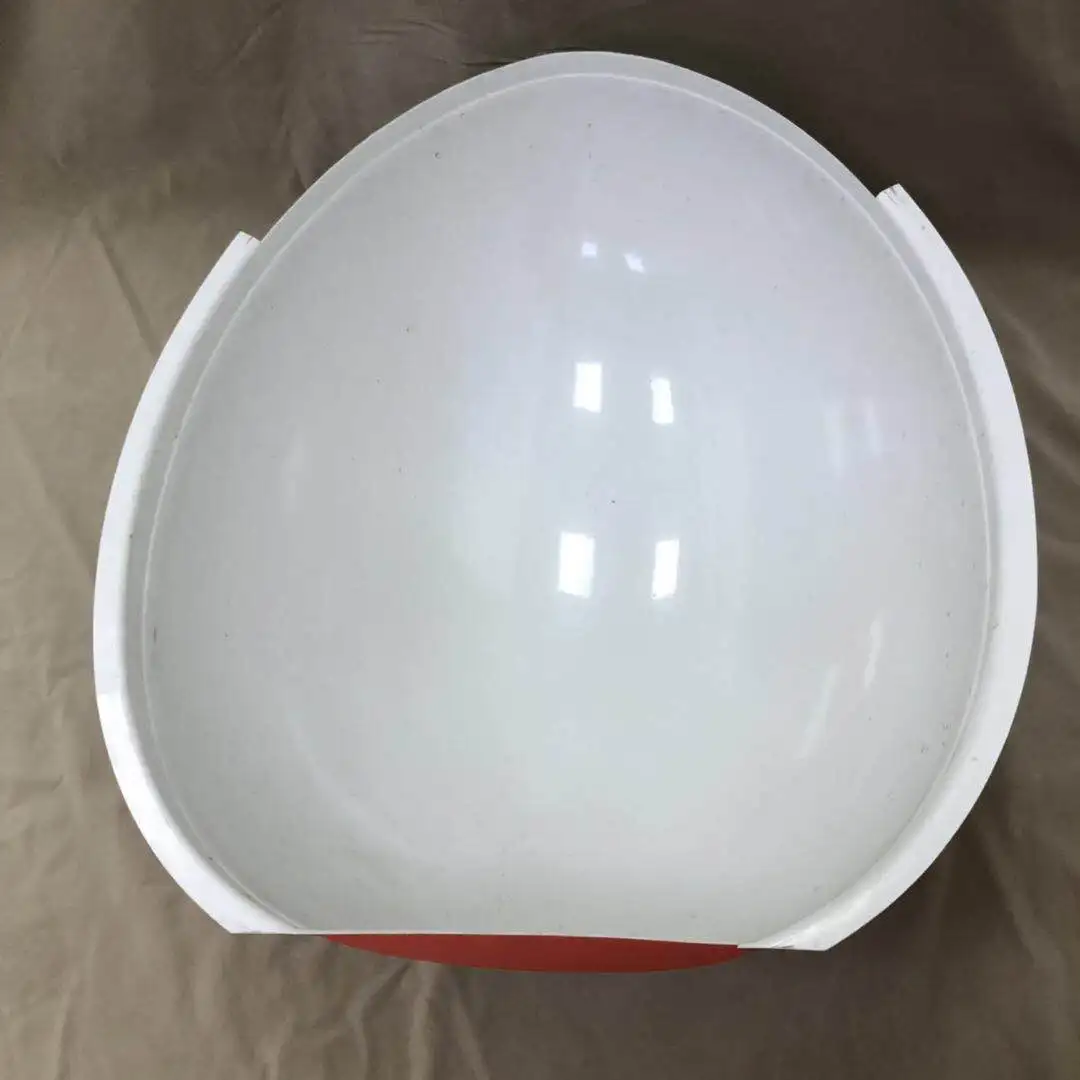 Custom vacuum formed plastic egg shape display