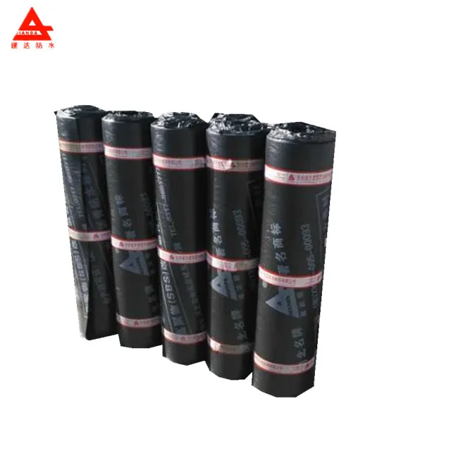 Roof Building Material SBS Modified Bituminous Waterproof Mebrane Torched on Membrane