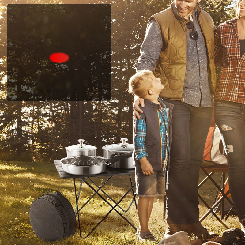 Large Capacity Stainless Steel Cookware Non Stick Cooking Pots