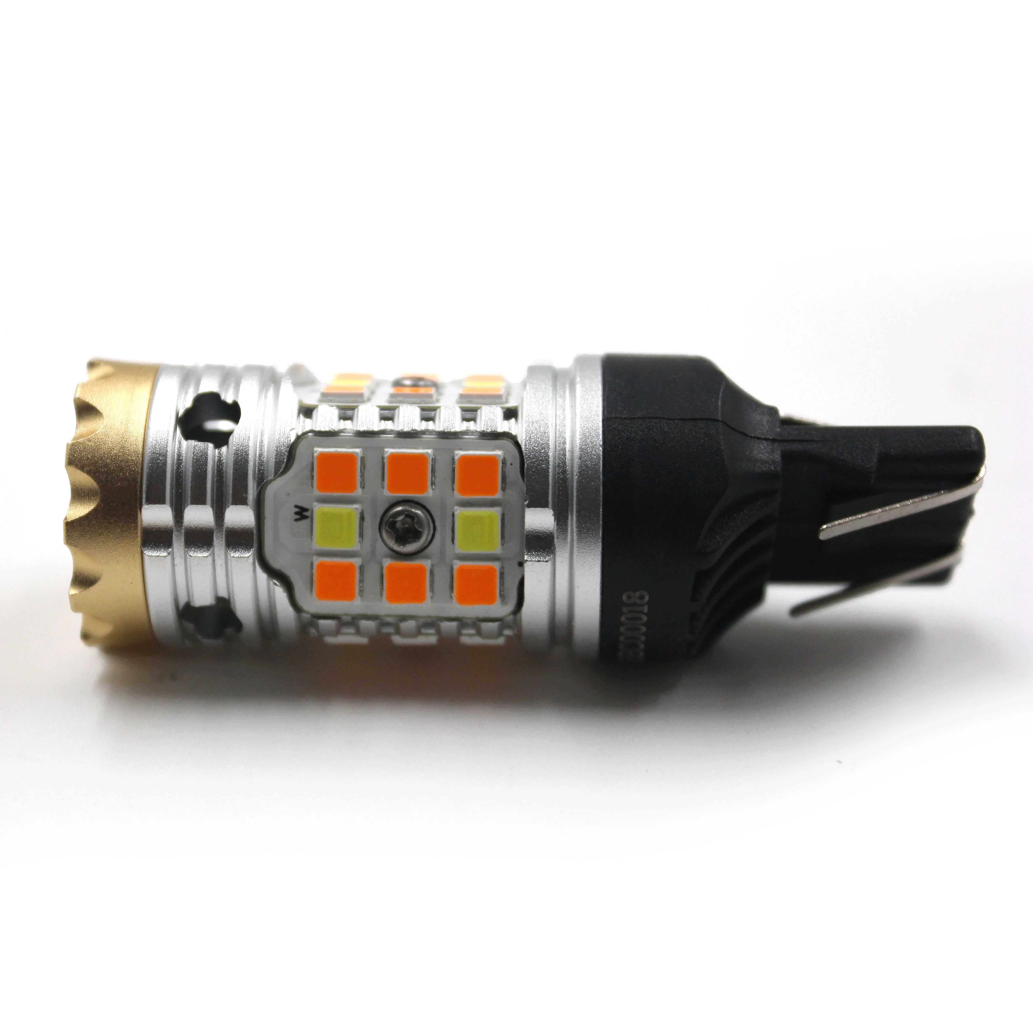 Автомобильная осветительная система T20 7440 7443 32SMD Canbus без ошибок двухцветная лампа светодиодная поворотники