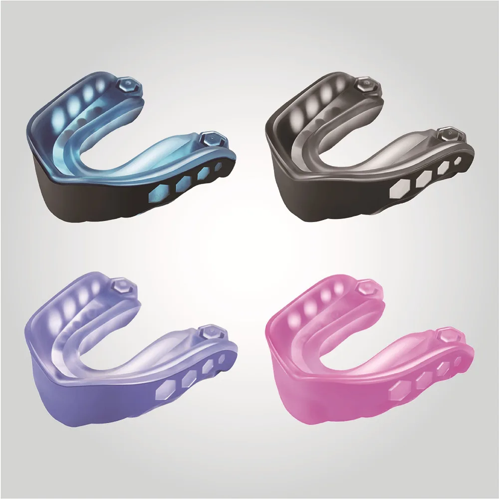 Gel Mouth Guard Heavy Duty Protection Custom Fit Teeth Guard Sports Athletic Mouthguards for Football Wrestling MMA Boxing