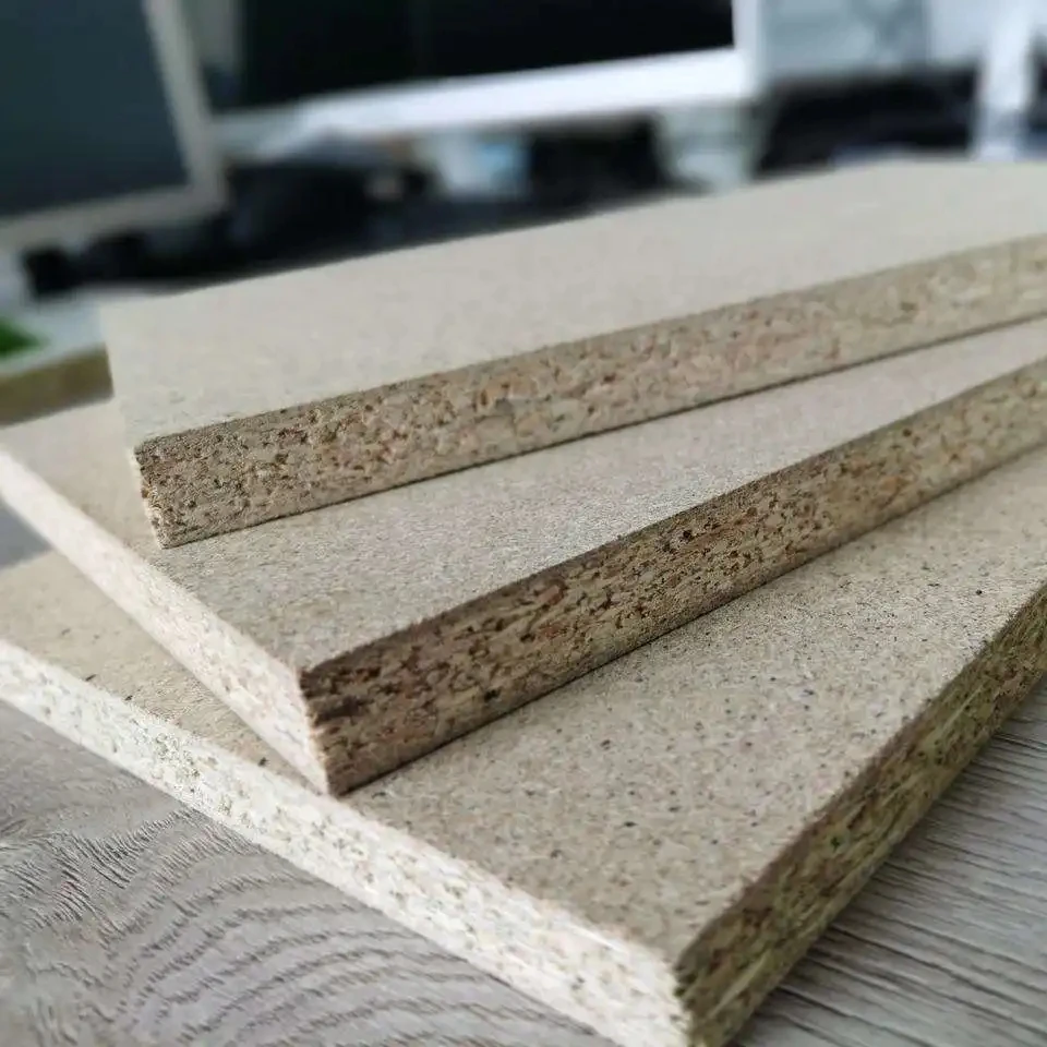 Hot Sale Home Office Furniture Used E0 E1Grade Melamine Ecological Board High Density OSB Laminated Particle Board Chipboard