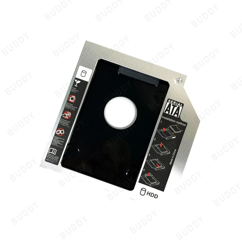 Caddy HDD 9 5 мм жесткий диск 2-й корпус SATA к 2 дюйма