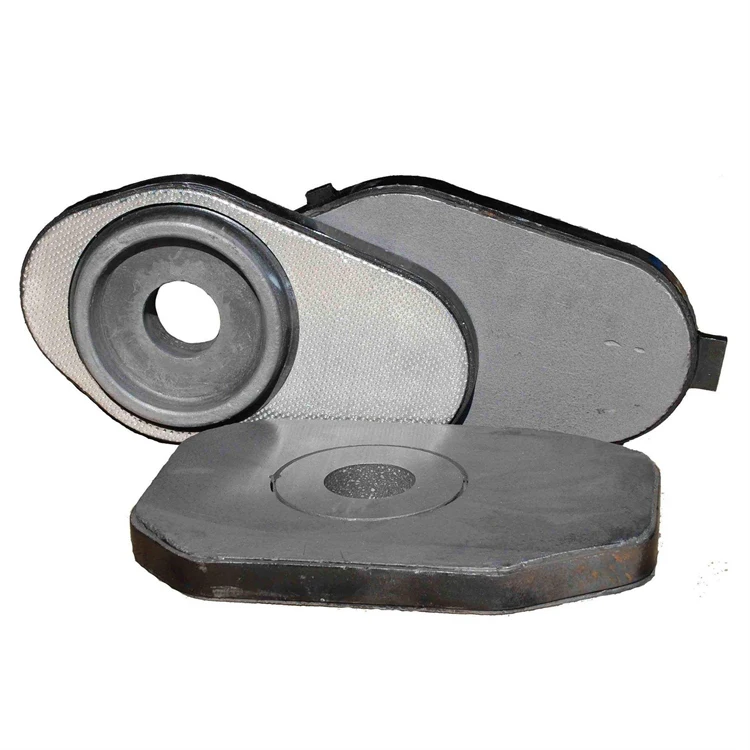 LS 50 Steel Ladle Refractory Sliding Gate Plate For Iron And Steel Industry