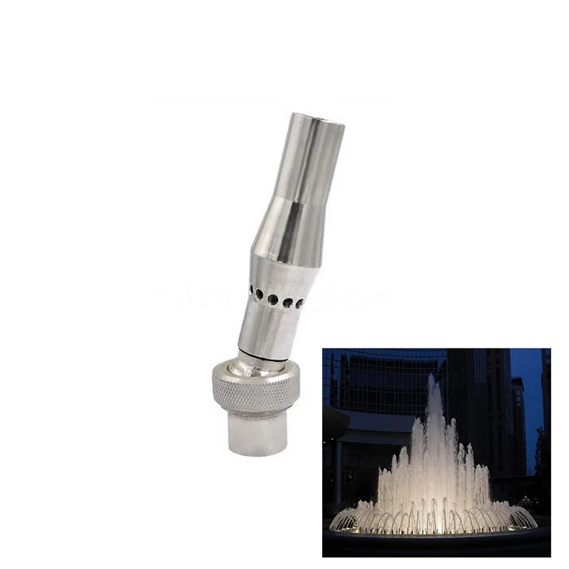 All-Copper Stainless Steel Multi-Branch Nozzle for Champagne Water Landscape Yuzhu Fish Pond Courtyard Aerator Garden Ornament