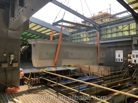 Industrial electrolytic cell for refining precious metal