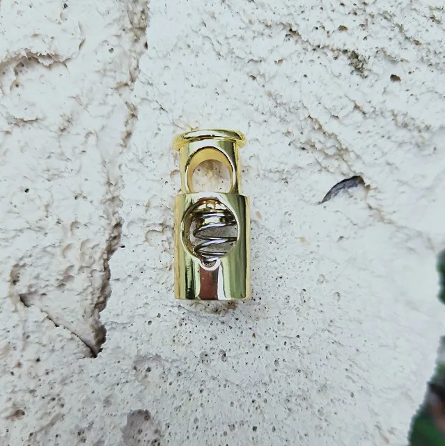 
Регулируемый металлический пружинный рычажный трос, стопор, замок для шнура одежды 