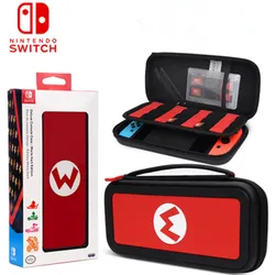 Red color waterproof Silicone  game bag Switch EVA Case For switch nintendo bag Protective switch bag