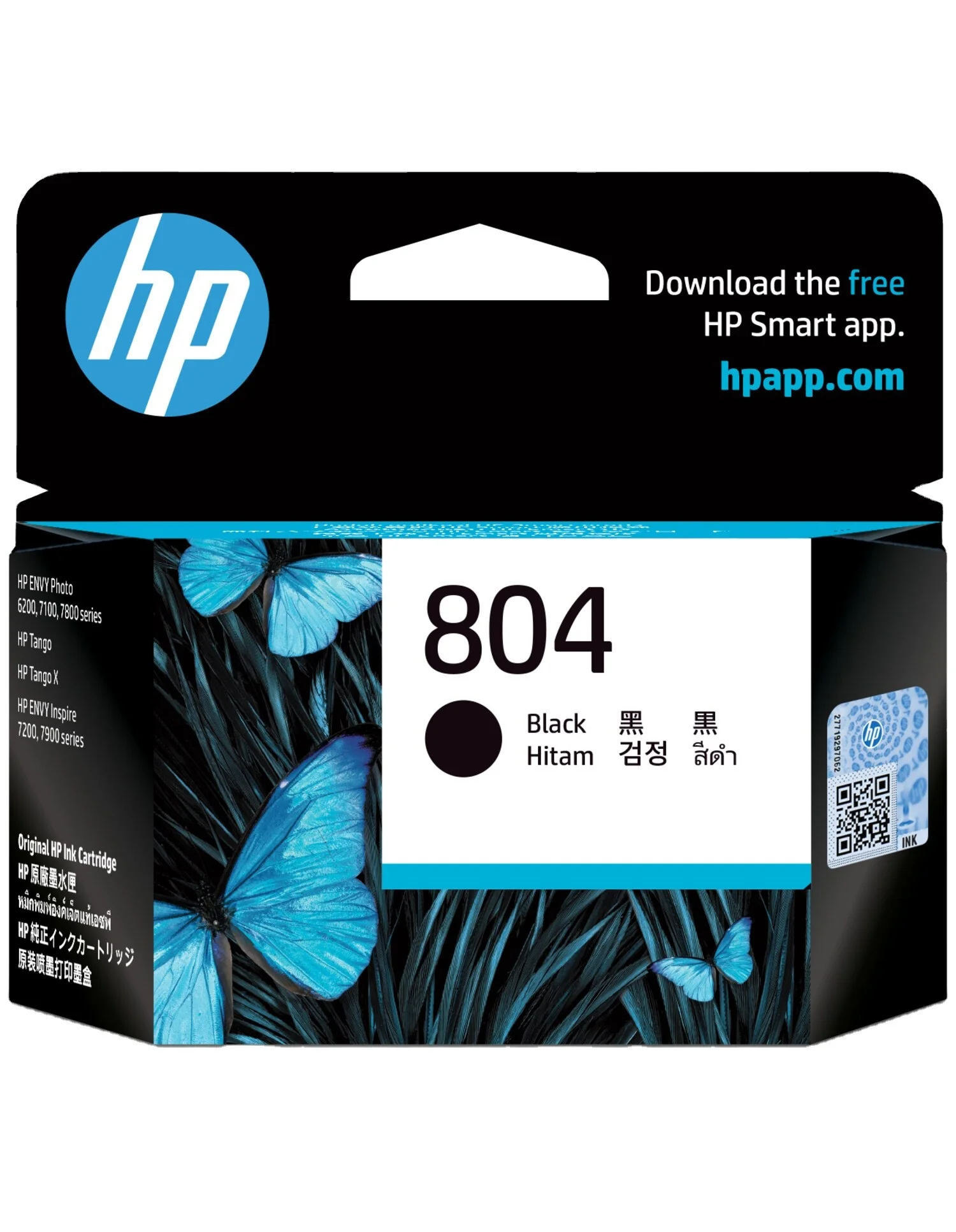 HP 804 804XL Black/tri-Color Ink Cartridge  for HP ENVY 6200 series, 7100 series, 7800 series, Tango X, Envy Inspire 7200 7900