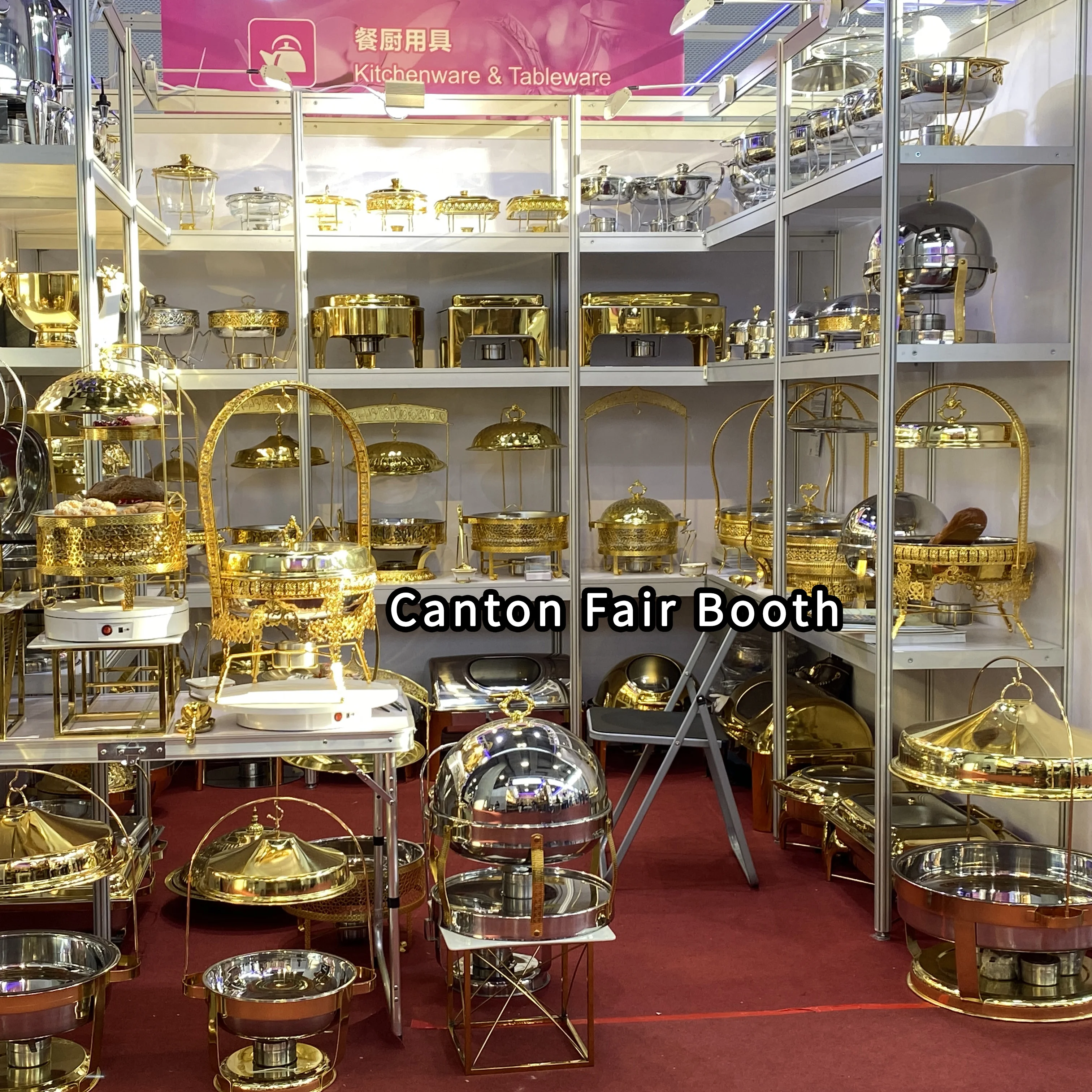 Catering Service Equipment Food Warmer Display Stand Wholesale Price Top Quality Hot Food Server Buffet Chafing Dish
