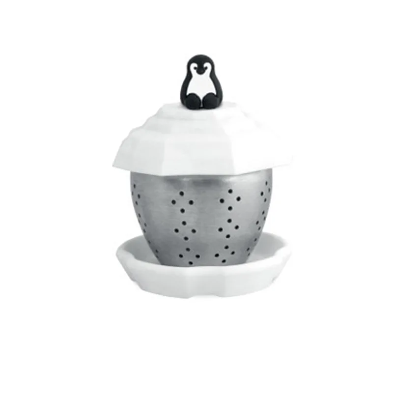 Silicone Tea Strainer Cartoon Penguin bear moomin  Cute floating  Tea Infuser Filter